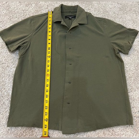 Men’s rag & bone Button Down Shirt (Medium but Fits Like Small) - Picture 4 of 7